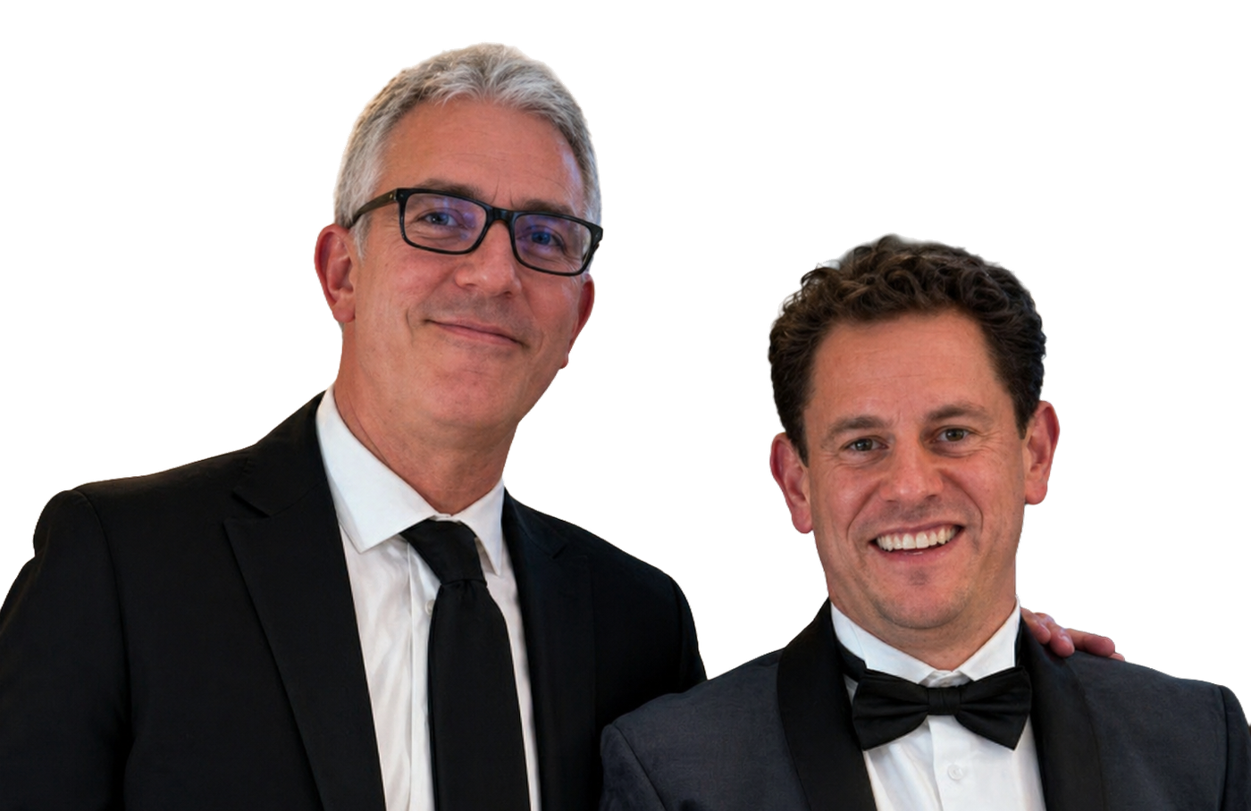 Hazan Adam Musikant and Choirmaster Jason Silver.